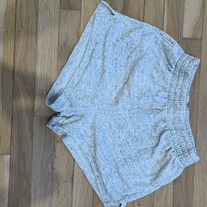 Abercrombie & Fitch Light Gray Athletic Shorts